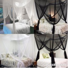 Super Size Four Corner Square Mosquito Net Bed Canopy Set Bedroom Decoration